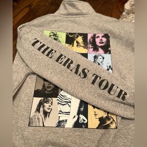 NEW Taylor Swift The Eras Tour Official Merch 1/4 Quarter Zip Unisex Pullover